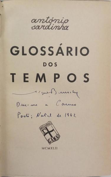 GLOSSÃRIO DOS TEMPOS.