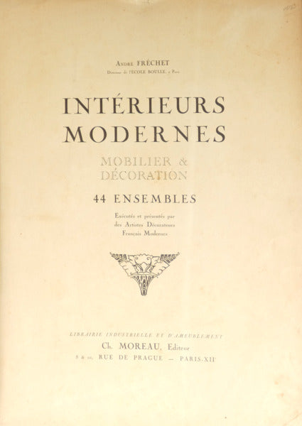 INTÉRIEURS MODERNES.