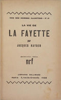 LA VIE DE LA FAYETTE. [14.ª EDIÇÃO]