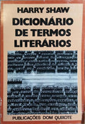 DICIONÁRIO DE TERMOS LITERÁRIOS.