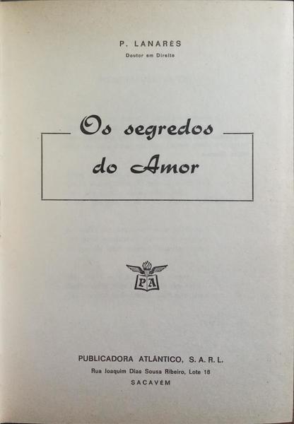 OS SEGREDOS DO AMOR.