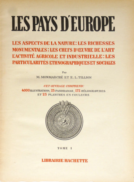LES PAYS D'EUROPE. [3 VOLS.]