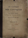 CANTIQUE (LE) DES CANTIQUES.