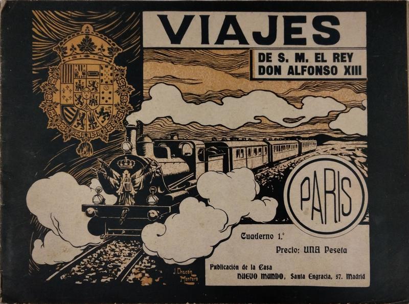VIAJES DE S. M. EL REY DON ALFONSO XIII, CUADERNO 1.º.