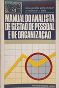 MANUAL DO ANALISTA DE GESTÃO DE PESSOAL E DE ORGANIZAÇÃO.