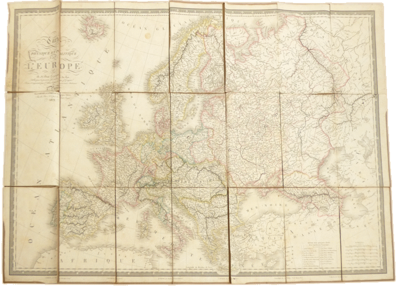 CARTE DE ESPAGNE ET DE PORTUGAL [3 MAPAS]