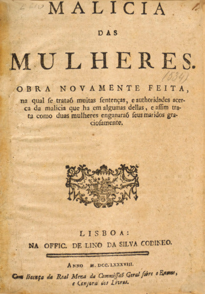 MALICIA DAS MULHERES.