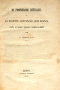 POLÉMICA DE OURIQUE E PROPRIEDADE LITERÁRIA. [VOLUME COM 5 OBRAS]