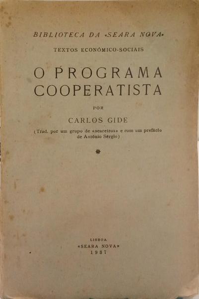 O PROGRAMA COOPERATISTA.