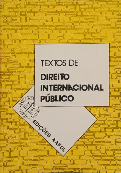 DIREITO INTERNACIONAL PÚBLICO.
