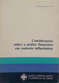 CONSIDERAÇÕES SOBRE A ANÁLISE FINANCEIRA EM CONTEXTO INFLACIONISTA.