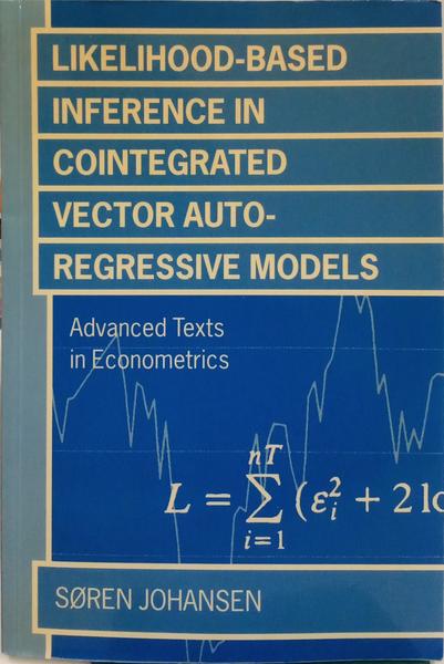 LIKELIHOOD-BASED INFERENCE IN COINTEGRATED VECTOR AUTOREGRESSIVE MODELS.