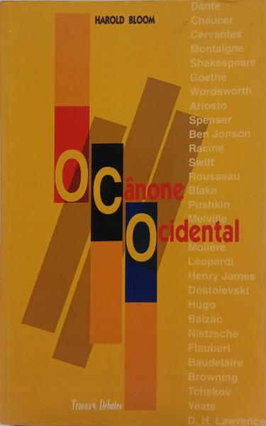 O CÂNONE OCIDENTAL.