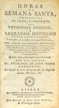 HORAS DA SEMANA SANTA,