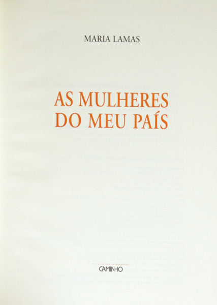 AS MULHERES DO MEU PAÍS.