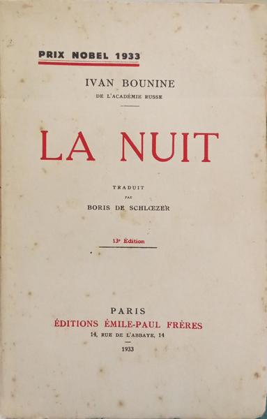 LA NUIT.