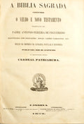 A BIBLIA SAGRADA CONTENDO O VELHO E O NOVO TESTAMENTO.
