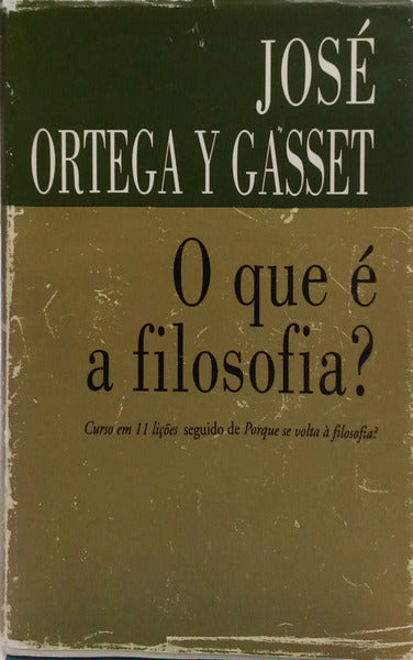 O QUE É A FILOSOFIA?