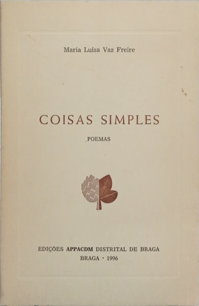 COISAS SIMPLES. POEMAS.