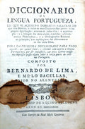 DICCIONARIO DA LINGUA PORTUGUEZA,