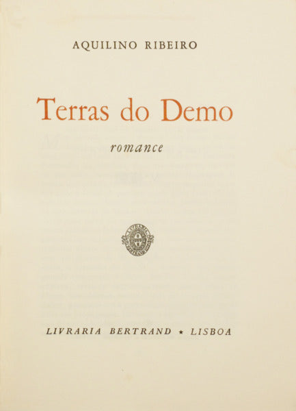 TERRAS DO DEMO. [TIRAGEM ESPECIAL]