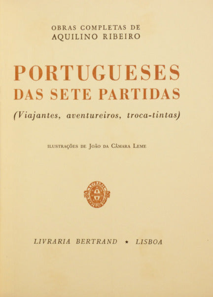 PORTUGUESES DAS SETE PARTIDAS. [TIRAGEM ESPECIAL]