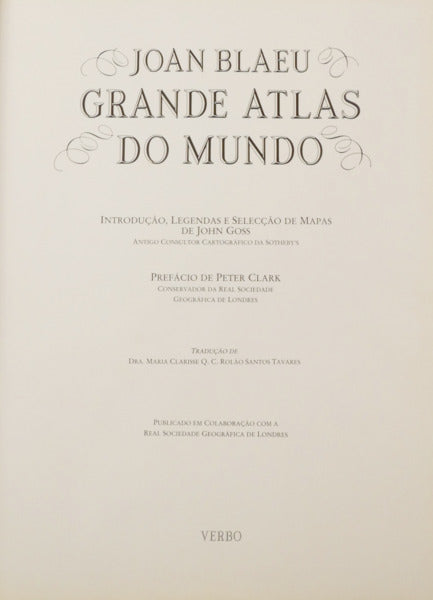 GRANDE ATLAS DO MUNDO.