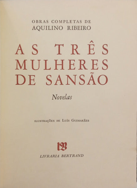 AS TRÊS MULHERES DE SANSÃO.