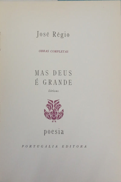MAS DEUS É GRANDE. [3.ª ED., TIRAGEM ESPECIAL]