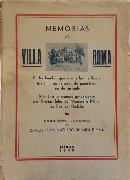 MEMÓRIAS DA VILLA ROMA.