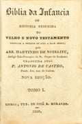 BIBLIA DA INFANCIA OU HISTORIA RESUMIDA DO VELHO E NOVO TESTAMENTO