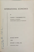 INTERNATIONAL ECONOMICS.