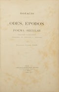 ODES, EPODOS E POEMA SECULAR.
