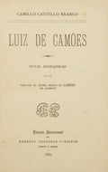 LUIZ DE CAMÕES. NOTAS BIOGRAPHICAS.