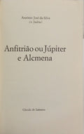 ANFITRIÃO OU JÚPITER E ALCMENA.