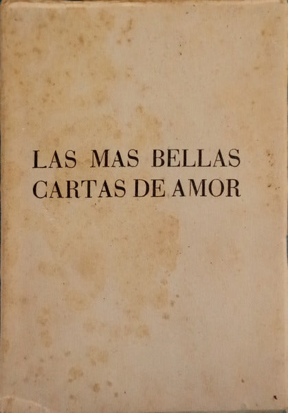 LAS MAS BELLAS CARTAS DE AMOR, VOL. I.
