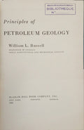 PRINCIPLES OF PETROLEUM GEOLOGY.