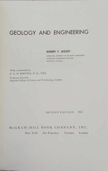GEOLOGY AND ENGINEERUNG.