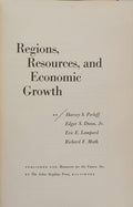 REGIONS, RESOURCES, AND ECONOMIC GROWTH.