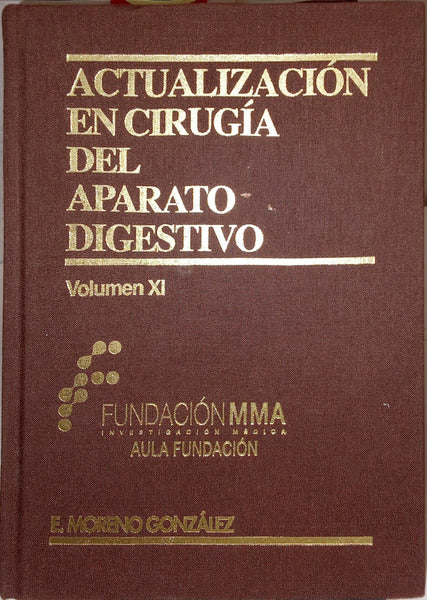 ACTUALIZACIÓN EN CIRUGÍA DEL APARATO DIGESTIVO, VOLUMEN XI.