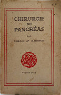 CHIRURGIE DU PANCRÉAS.