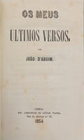 OS MEUS ULTIMOS VERSOS.