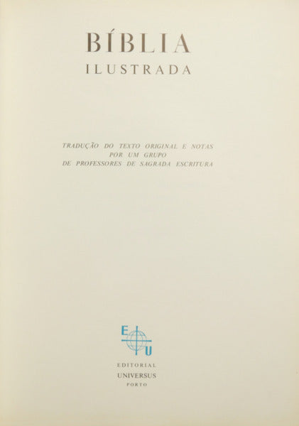 BÍBLIA ILUSTRADA. [7 VOLS., COM CAIXA]