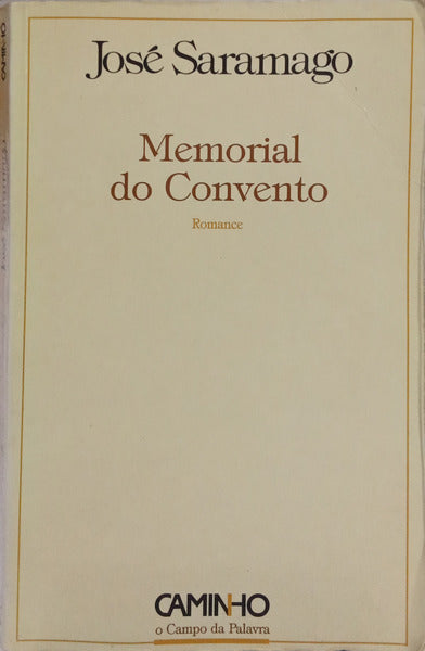 MEMORIAL DO CONVENTO. [DED. AUTOR]