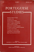 PORTUGUESE STUDIES, VOLUME 7, 1991. THE DEPARTMENT OF PORTUGUESE KING'S COLLEGE LONDON.