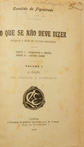 O QUE SE NÃO DEVE DIZER. [ED. MISTAS]