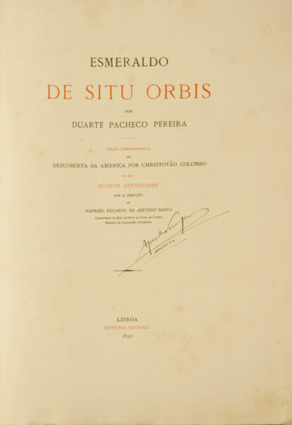 ESMERALDO DE SITU ORBIS.
