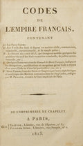 CODES DE L'EMPIRE FRANÇAIS,