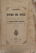 ROMPIMIENTO DEL ISTMO DE SUEZ.