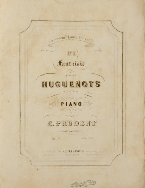 ÁLBUM DE MÚSICA DE SALÃO PARA PIANO. [TÍTULO ATRIBUÍDO - 18 PEÇAS]